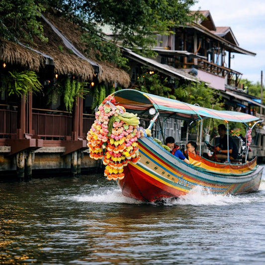 Floating market Bangkok